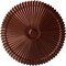 Ekena Millwork Shakuras Ceiling Medallion (Fits Canopies up to 5"), Hand-Painted Antique Copper, 24"OD x 3"P CM24SHACS - alternate 1